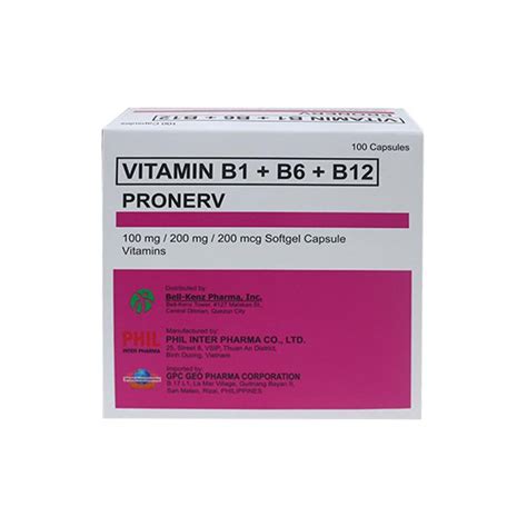 Buy Pronerv 100 mg / 200 mg / 300 mcg Capsule .